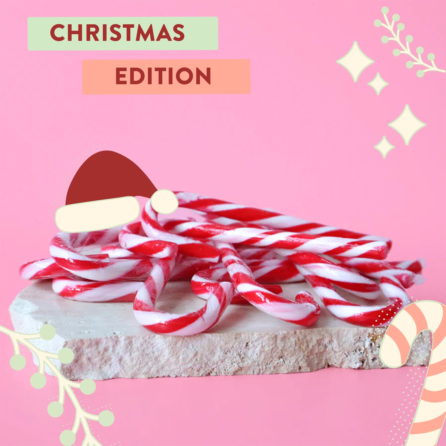 Peppermint Candy Cane - Soy Candle